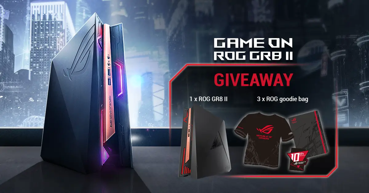 Asus Rog Gr8 Ii Mini Gaming Pc Giveaway Giveawaybase