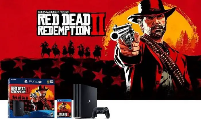 playstation 4 pro red dead redemption 2 bundle