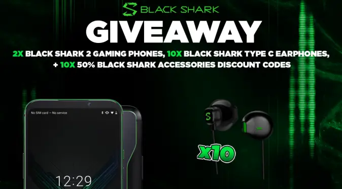 black shark earphone type c