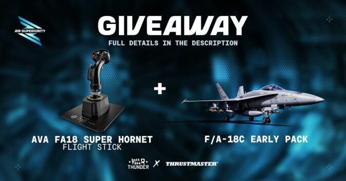 War Thunder X Thrustmaster Giveaway Giveawaybase